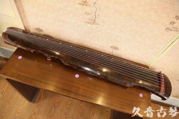 玉树藏族自治州●久音古琴  ●臻品推荐  20230516[犀牛皮纹伏羲]